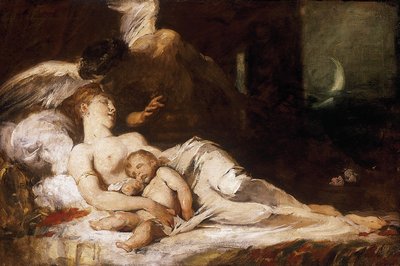 Hypnos Traum von Gyula Benczúr
